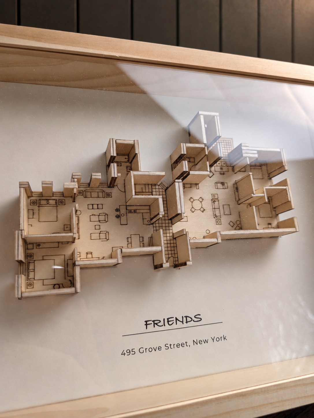 Friends Floor Plan TV Show