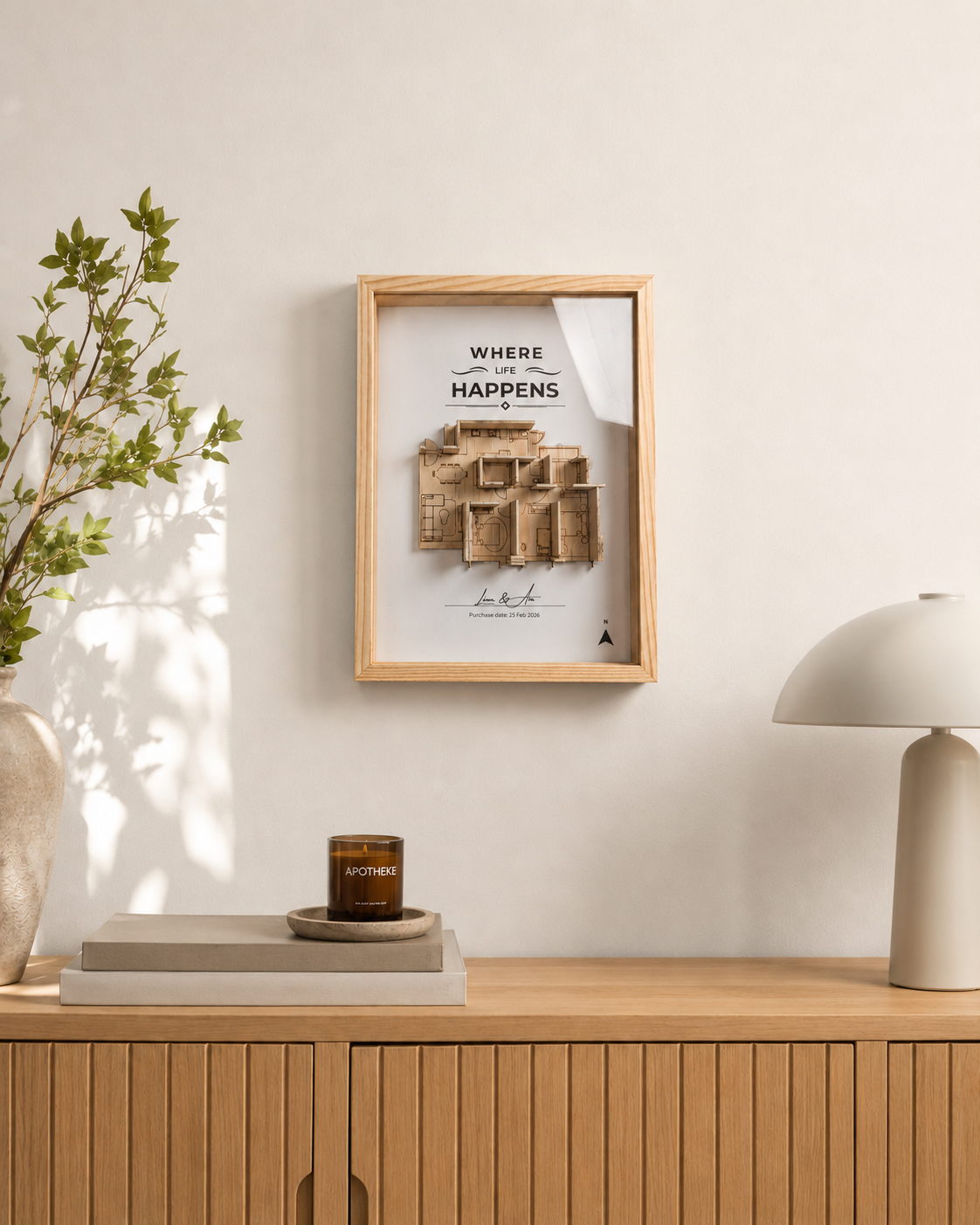 Signature 3D Floor Plan Frames